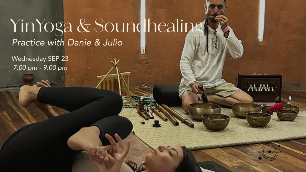 Cartel de YinYoga & Soundhealing
